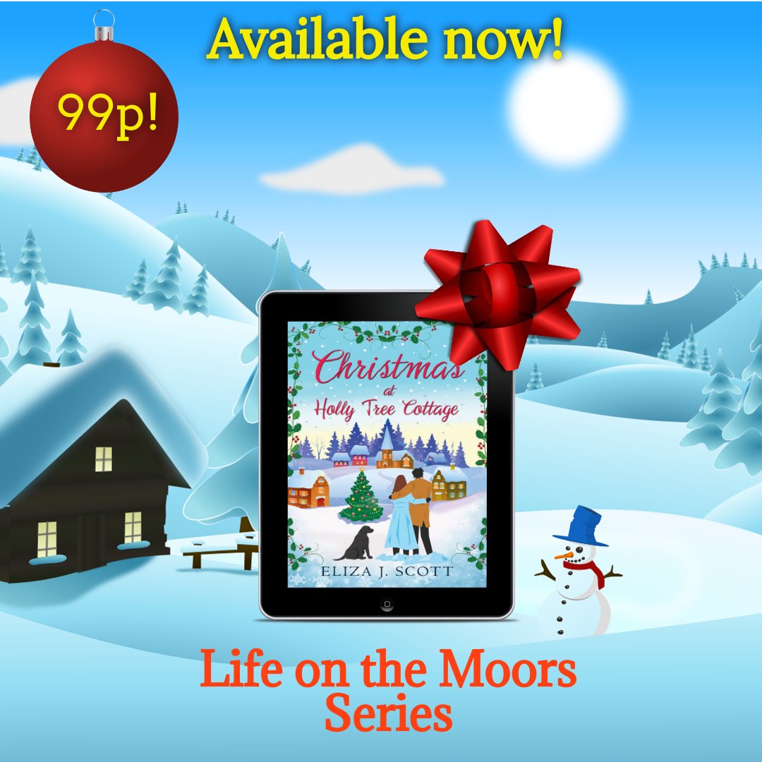 ElizaJScott1's tweet photo. ♥️❄️🎄Winter evenings are sent for cosying up with a heartwarming, festive read &amp; a mug of hot chocolate!

🎅Christmas at Holly Tree Cottage

🇬🇧 https://t.co/VuYkZDkLwQ
🇺🇸https://t.co/XtUqIXALLr

#KindleUnlimited #cosyromance #festiveread https://t.co/XmFzF098AT