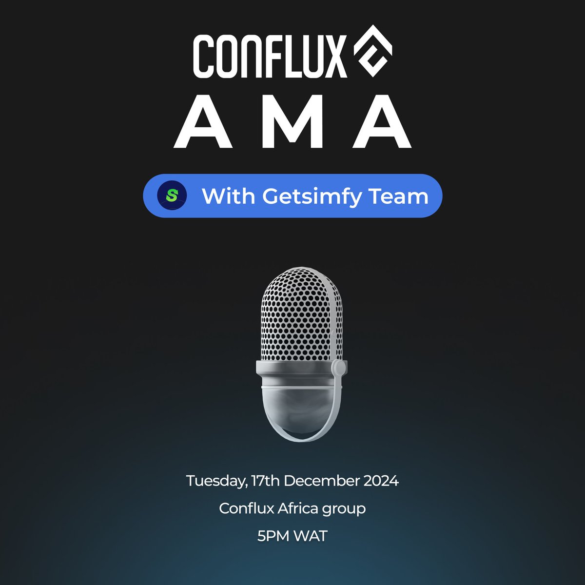 ama_tracker's tweet photo. ๐ AMA Invitation from @ConfluxAfrica with @getSimfy!
#Conflux is a PoW + PoS hybrid first layer consensus blockchain for dApps that require speed at scale, without sacrificing decentralization.
#Simfy is a solution for individuals seeking a seamless way to convert their cryptocurrency holdings into local currency.
๐
December 17, 5 PM WAT
๐https://t.co/xk1AZegyUP
#AmaTracker