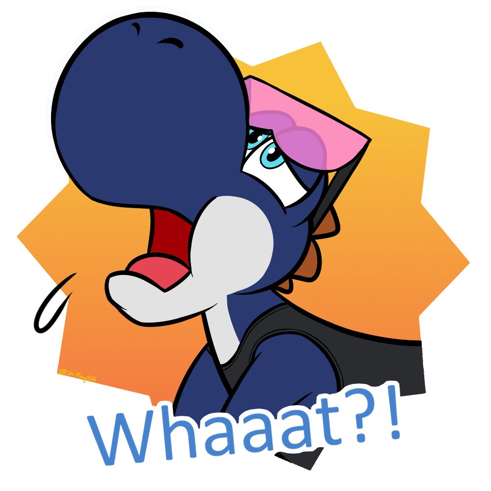 Another round of "Whaaat?!" meme stickers for <a href="/JustBoredTweet/">JustBored</a> , Mystery, and
<a href="/ThatRyth/">Ryth</a>
! Thank you!