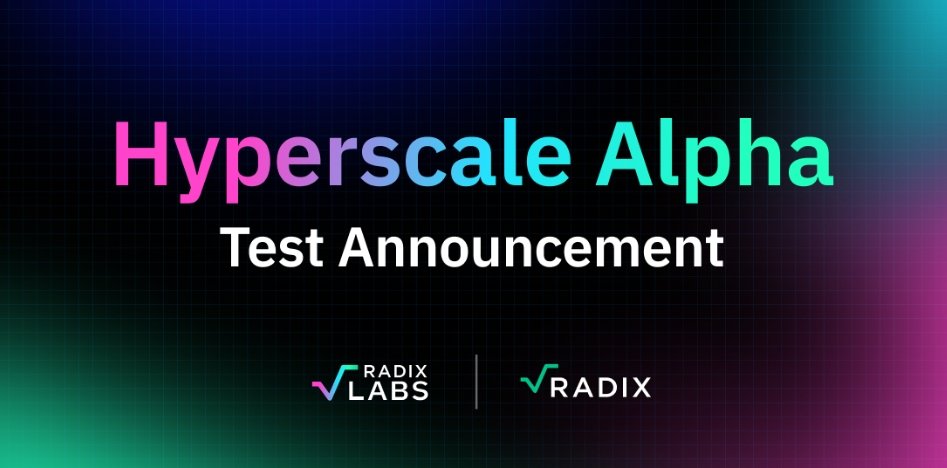 Soon we will be able to witness history.
The ultimate test!

#Radix : The most scalable L1 in crypto(?)
With the most secure #DLT programming language <a href="/Scrypto_Lang/">Scrypto - Build Radically Better DeFi</a>

No wonder that governments and banks are having an eye on it. 

$XRD | #Sharding #DeFi $SUI $AVAX