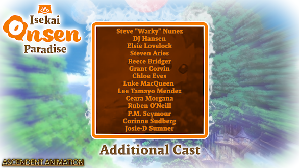 Ascendent Animation | On Amazon and Prime Video! (@ascendedanime) on Twitter photo Many thanks to <a href="/Warkythechocobo/">Steve Warky Nunez</a>, <a href="/DJHansenVO/">DJ Hansen</a>, <a href="/ElsieLovelock/">✨Elsie Lovelock✨</a>, <a href="/Archaellys/">Arcy Warky | The Rumpus Room</a>, <a href="/Reece_Bridger/">Reece Bridger | Catch Me In Bluer-Skies! 🍉</a>,
@jackrhien, <a href="/ChloeEvesVA/">Chloe Eves</a>, <a href="/Nomadic_Gaijin/">Nomadic Gaijin</a>, <a href="/LeeTMendezVA/">Lee Tamayo Mendez</a>, Ceara Morgana, <a href="/rubenoneillii/">Ruben O’Neill #DEMO REEL RELEASED#</a>, @pmspeaksmour, <a href="/Megami33/">Corinne Sudberg</a>, and @dubthevoid for lending their voices to our paradise! Many thanks to <a href="/Warkythechocobo/">Steve Warky Nunez</a>, <a href="/DJHansenVO/">DJ Hansen</a>, <a href="/ElsieLovelock/">✨Elsie Lovelock✨</a>, <a href="/Archaellys/">Arcy Warky | The Rumpus Room</a>, <a href="/Reece_Bridger/">Reece Bridger | Catch Me In Bluer-Skies! 🍉</a>,
@jackrhien, <a href="/ChloeEvesVA/">Chloe Eves</a>, <a href="/Nomadic_Gaijin/">Nomadic Gaijin</a>, <a href="/LeeTMendezVA/">Lee Tamayo Mendez</a>, Ceara Morgana, <a href="/rubenoneillii/">Ruben O’Neill #DEMO REEL RELEASED#</a>, @pmspeaksmour, <a href="/Megami33/">Corinne Sudberg</a>, and @dubthevoid for lending their voices to our paradise!