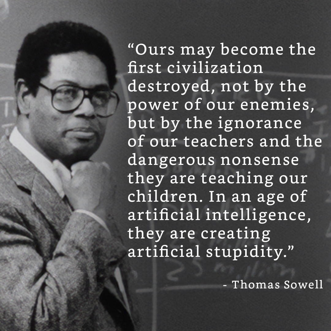Thomas Sowell Quotes (@thomassowell) on Twitter photo 