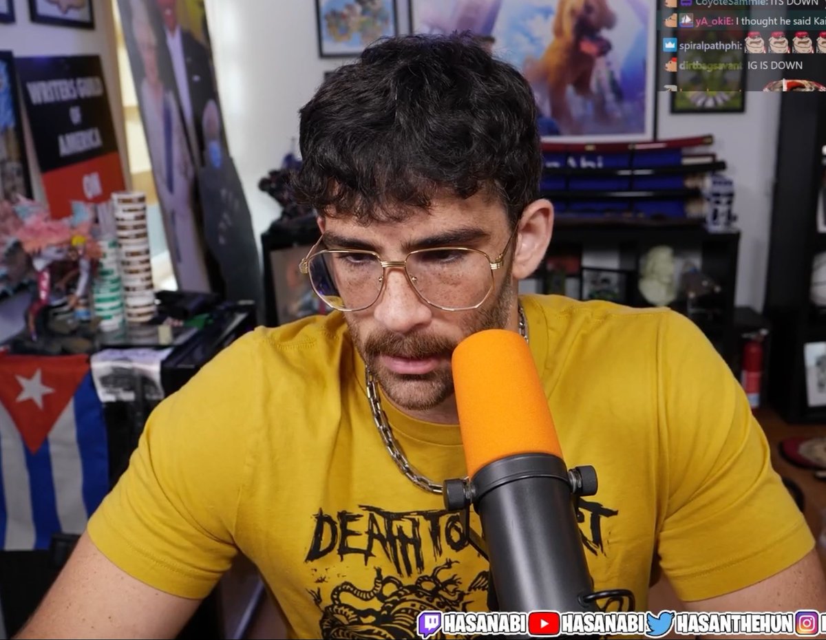 Hasanabi_Fits's tweet photo. Hasan Stream 11/12/2024
“Larry Ho” Death to AI Art Shirt
💲CAD - $51 

https://t.co/Ti2O5LCQJq https://t.co/y86b0a9Y9U