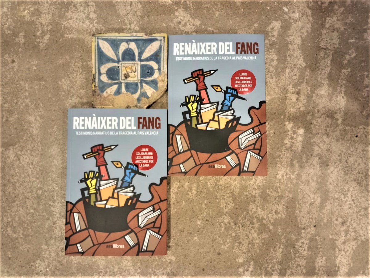 És un llibre d'urgència i solidaritat. Un mosaic de taulells escrit a moltes mans. Tots els beneficis aniran íntegrament destinats a les llibreris de l'Horta Sud i la Ribera Alta afectades per la DANA. Una emoció, formar-ne part.
#Renàixerdelfang  🖊️✊ <a href="/arallibres/">Ara Llibres</a> <a href="/GremiLlibrers/">Gremi de Llibrers de València</a>