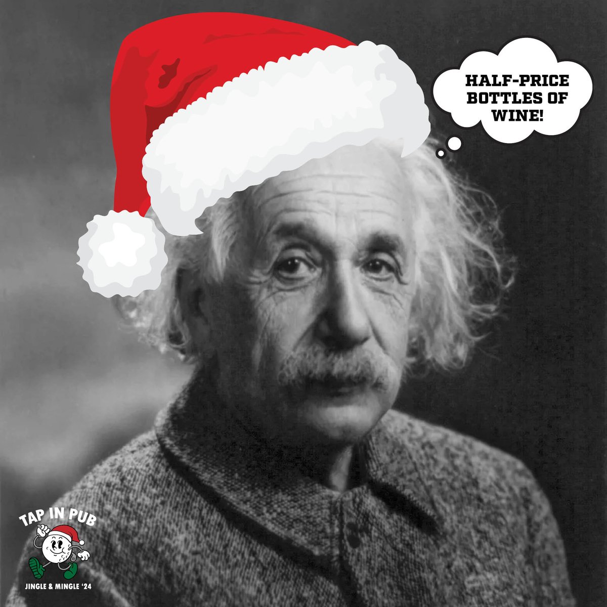 TapInPub's tweet photo. 🎄 Jingle &amp; Mingle at Tap In Pub tonight! 🎉 It’s Trivia Night, and we’re serving up holiday vibes with half-price bottles of wine! 🍷 Bring your squad, put your knowledge to the test, and soak up the festive cheer! 🍻✨

https://t.co/P13MHQuUMY https://t.co/G0iH4y9DLn