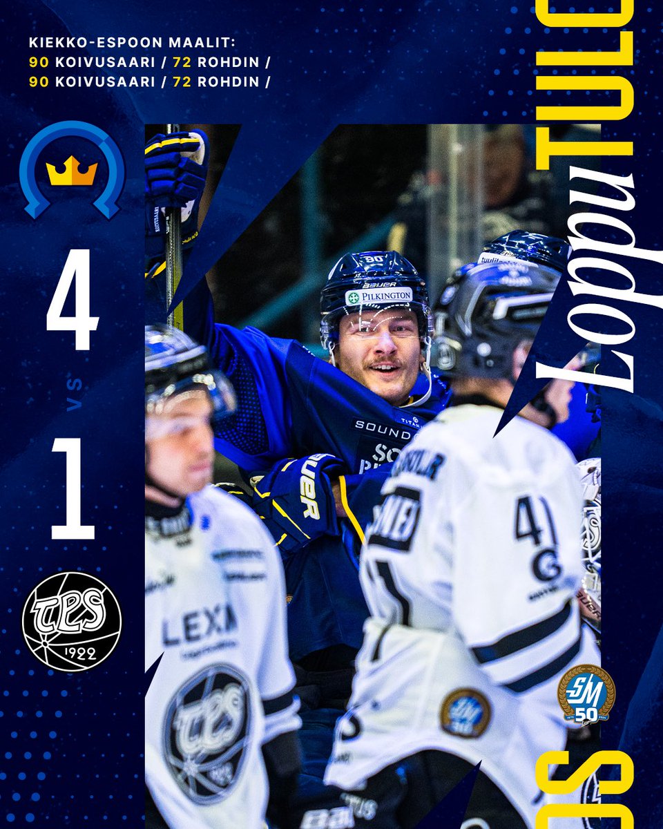 KiekkoEspoo's tweet photo. Täyttä Dimangii! 👑

#KiekkoEspoo #Kivikova #Liiga https://t.co/jG2vvPXd5F