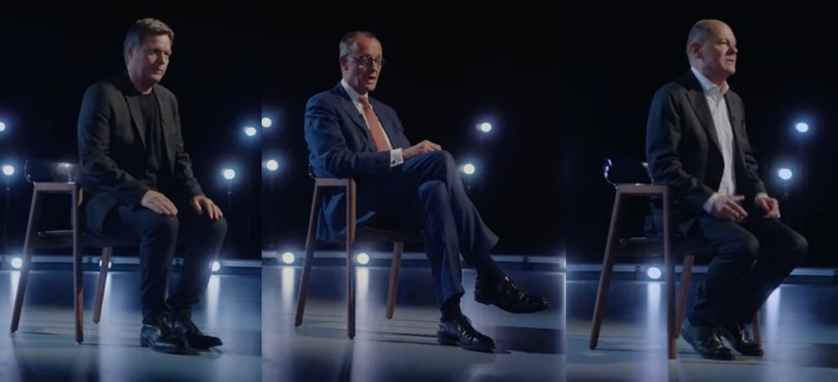 Sie werden sich daran messen lassen müssen. #PolitikUndAnstand

Interessant finde ich die Körperhaltung.