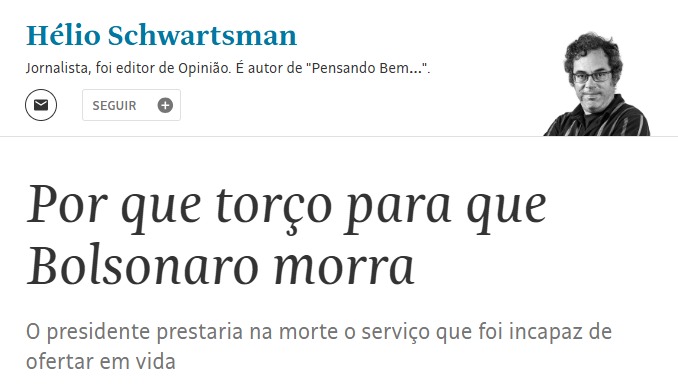 dom_omarcelo's tweet photo. É errado desejar a morte de qualquer pessoa, mesmo alguém desprezível e repugnante como o Lula, ponto. Dito isso, porquê quando a matéria abaixo foi publicada pela Folha, não houve comoção?
A mídie, jornalistes, artistes do amore faziam piade a matérie sobre, mas "não fale https://t.co/hajsaGeq8G