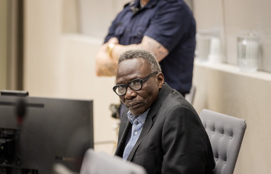 theICTJ's tweet photo. ICTJ accompanies +10 Sudanese victims to the @IntlCrimCourt to attend the closing statements in the case of The Prosecutor v. Ali Muhammad Ali Abd-Al-Rahman, who is charged with 31 counts of war crimes &amp; crimes against humanity. Read our press release 👉https://t.co/u6Wa6H8fZx https://t.co/Qs9rMA7DHn