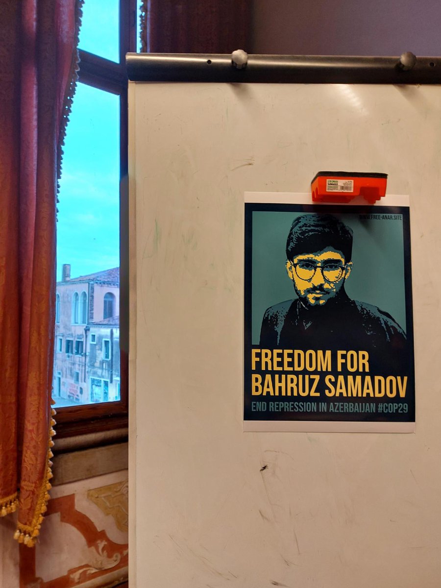 CesareBarberis's tweet image. Happy to have presented my research on displaced Azerbaijanis 🇦🇿 and to have participated at a roundtable at @ASIACItalia 2024 in beautiful Venice

Bahruz Samadov was also supposed to participate in the roundtable.