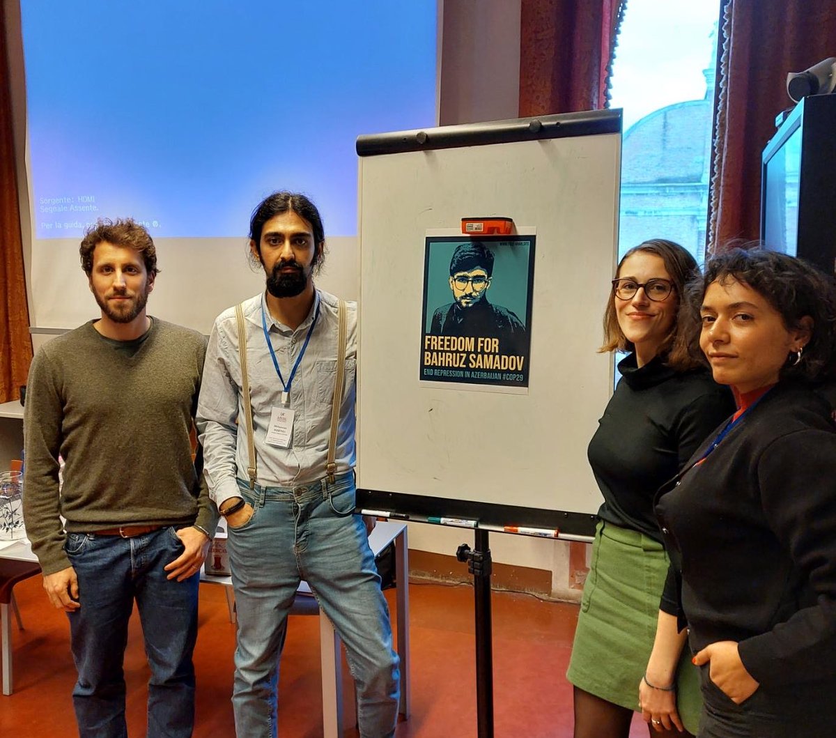 CesareBarberis's tweet image. Happy to have presented my research on displaced Azerbaijanis 🇦🇿 and to have participated at a roundtable at @ASIACItalia 2024 in beautiful Venice

Bahruz Samadov was also supposed to participate in the roundtable.