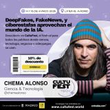 ¡Tenemos una nueva confirmación top! 🚨¡Chema Alonso estará con nosotros en CultuFest Madrid!🤯

Chema Alonso estará con nosotros con su charla titulada 👀 «DeepFakes, fakeNews, y ciberestafas aprovechan el mundo de la inteligencia artificial» 🤖.

🗣️ Chema nos hablará de cómo