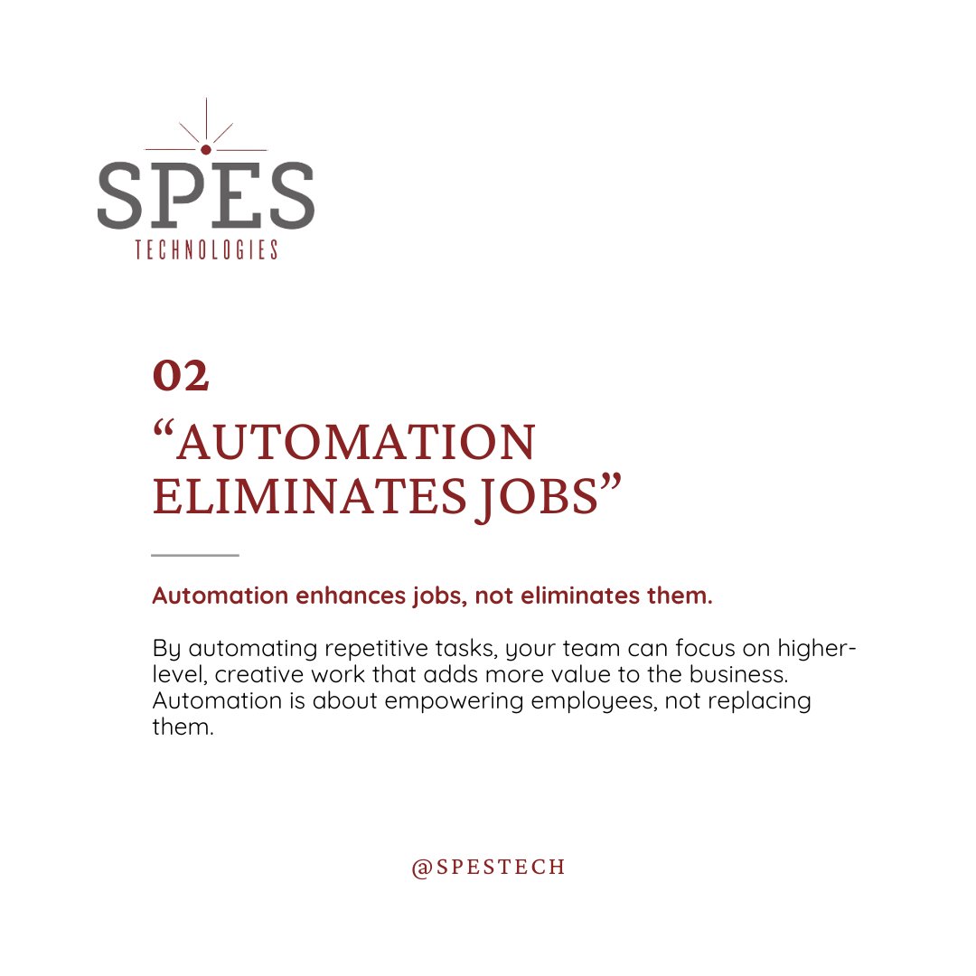 spestech's tweet image. Tech Myths: Fact or Fiction? 💡
Business tech is often misunderstood, with common myths holding many back from embracing the tools that can drive growth.
Ready to debunk them?
#SpesTech #TechStrategy #GrowthFocused #TechUpgrade #BusinessGrowth #TechTrends
