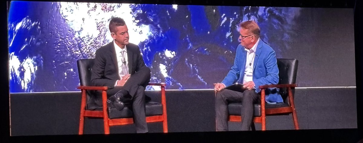 swmcintosh's tweet photo. Tuning into @rookisaacman discussing his experience and leadership during #Inspiration4 and #PolarisDawn at #SpacePower24 @LynkerSpace https://t.co/zUvEhAv1gr