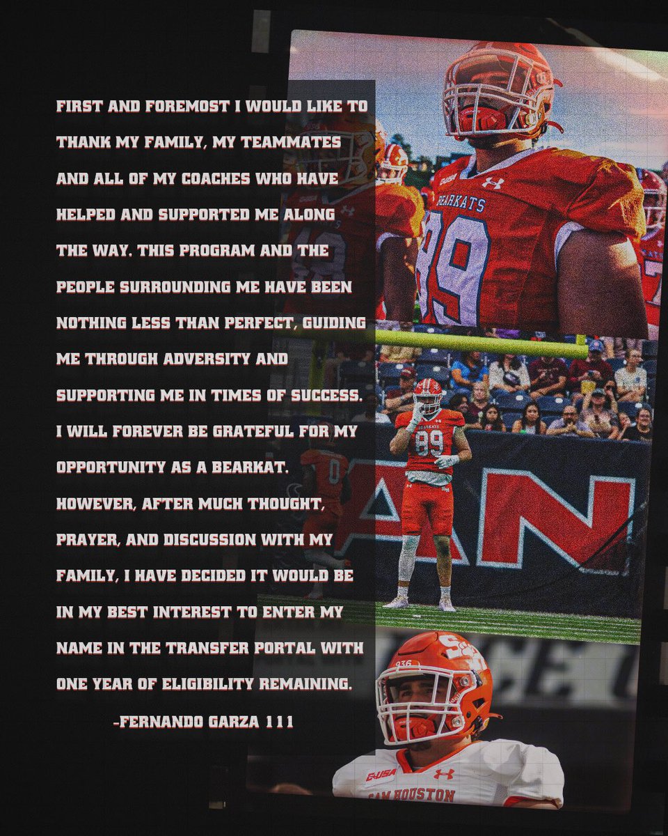 -Played in all 12 games this season
-517 total snaps 
God will lead me in the right direction