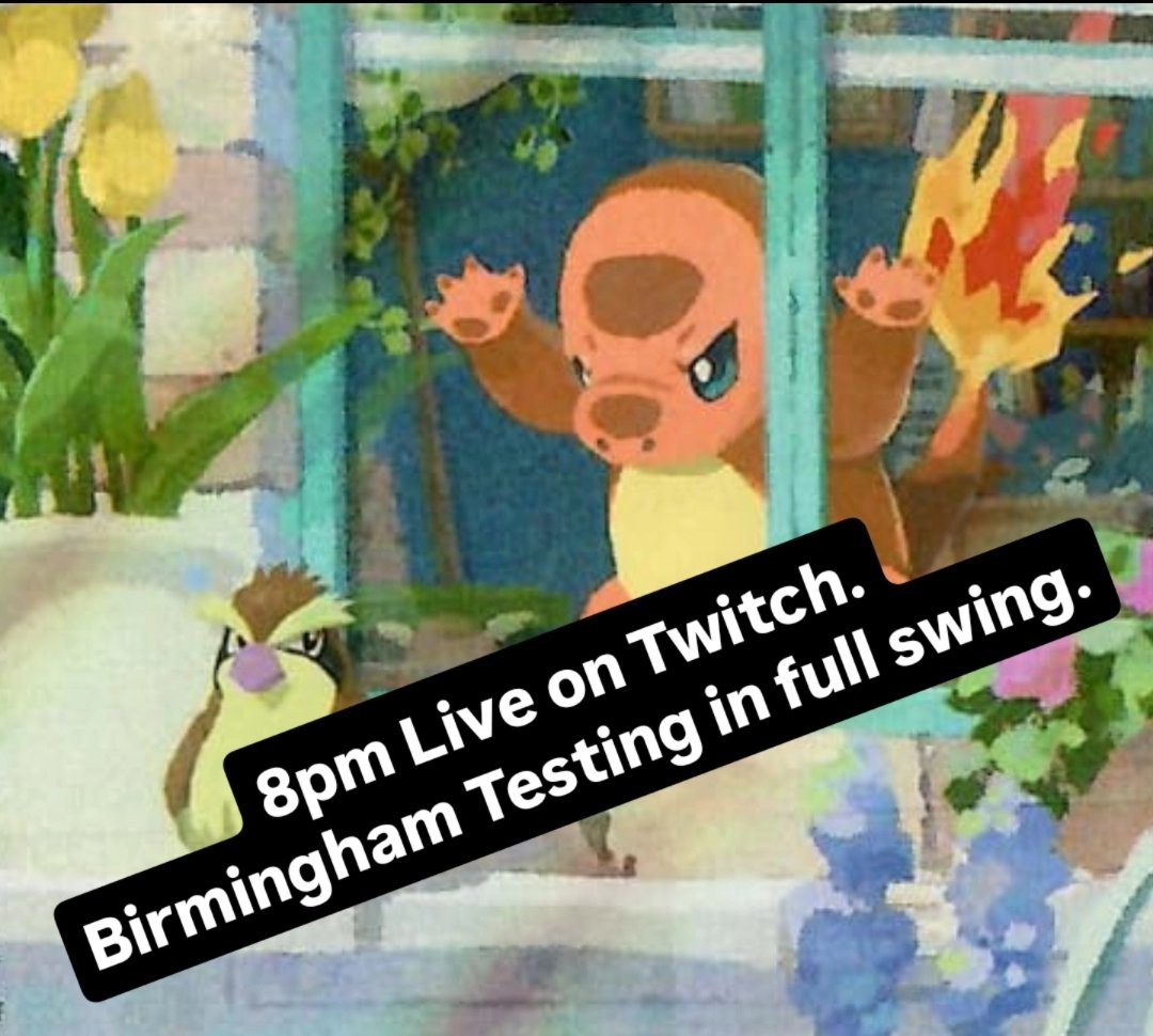Twitch.tv/namelessptcg

Going Live at 8pm GMT.
The road to affiliate is long, but the end is in sight. 32/50