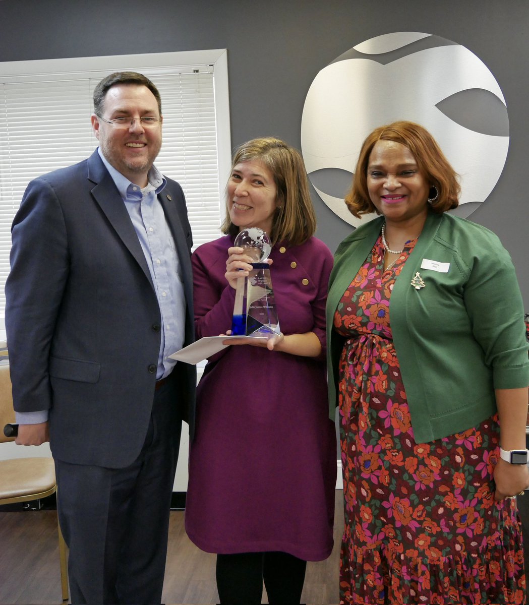 BaptistWorld's tweet photo. At this week's BWA Christmas Open House, we joyfully honored the dedication and service of several incredible team members, celebrating milestone anniversaries that mark their impactful contributions to our global Baptist family. We recognized significant milestones of 5, 10,... https://t.co/iafloWYnZn