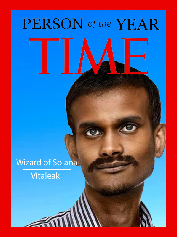 I was told that I have a 0.0001% chance of a nomination.

I love that one in a million talk.

#Solana #memecoin #Vitalik #Vitaleak