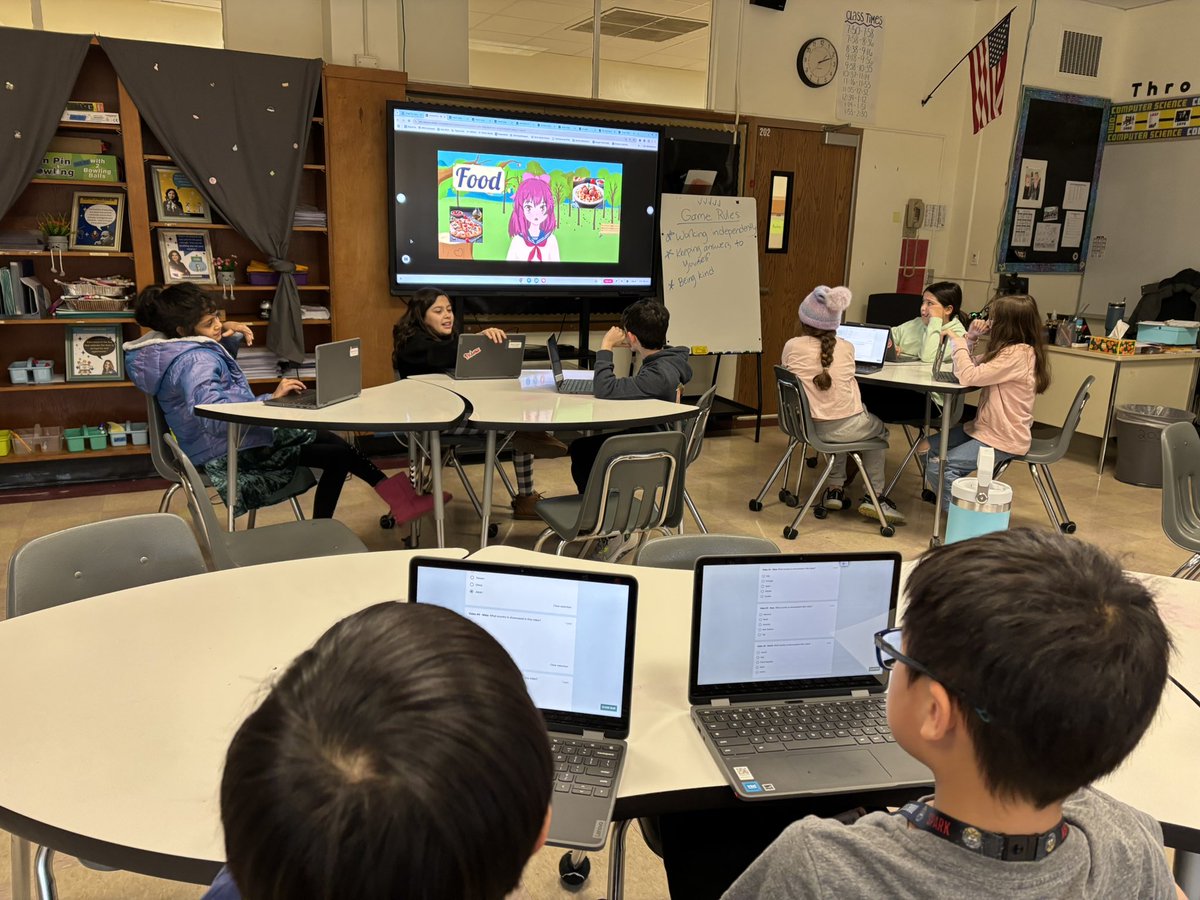 Elizabeth Reale (@ereale23) on Twitter photo In G5, we had watch parties for our mystery travel videos to guess our classmates’ countries! Sts used animate from audio in <a href="/AdobeForEdu/">Adobe For Education</a> to transform into cartoons. Then they learned how to edit their videos. 🎥🎬#ewlearns <a href="/EWSDTech/">East Williston Tech</a> <a href="/WilletsRoadMS/">Willets Road School</a> <a href="/jlubinsky/">Jesse Lubinsky</a> <a href="/JoeSantiagoEDU/">Joe Santiago</a> In G5, we had watch parties for our mystery travel videos to guess our classmates’ countries! Sts used animate from audio in <a href="/AdobeForEdu/">Adobe For Education</a> to transform into cartoons. Then they learned how to edit their videos. 🎥🎬#ewlearns <a href="/EWSDTech/">East Williston Tech</a> <a href="/WilletsRoadMS/">Willets Road School</a> <a href="/jlubinsky/">Jesse Lubinsky</a> <a href="/JoeSantiagoEDU/">Joe Santiago</a>