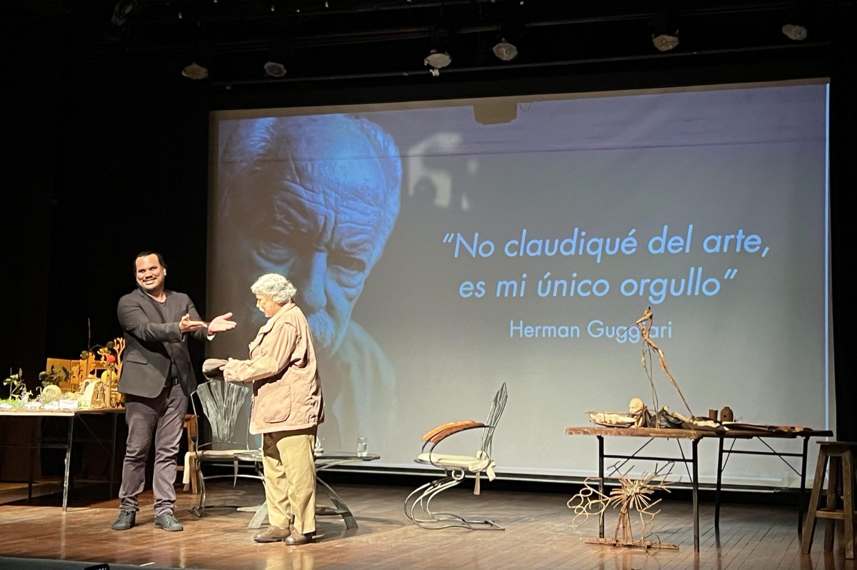 Embajador de los Estados Unidos en Paraguay (@usambpy) on Twitter photo Hace una semana asistí al Teatro de las Américas del <a href="/CCPA_paraguay/">CCPA - Centro Cultural Paraguayo Americano -</a>, para ver la obra "No claudiqué". Es un homenaje personal y poderoso a la vida y obra del galardonado artista paraguayo Hermann Guggiari, quien este año hubiera cumplido 100 años. Su hija, la actriz Ana Guggiari Hace una semana asistí al Teatro de las Américas del <a href="/CCPA_paraguay/">CCPA - Centro Cultural Paraguayo Americano -</a>, para ver la obra "No claudiqué". Es un homenaje personal y poderoso a la vida y obra del galardonado artista paraguayo Hermann Guggiari, quien este año hubiera cumplido 100 años. Su hija, la actriz Ana Guggiari