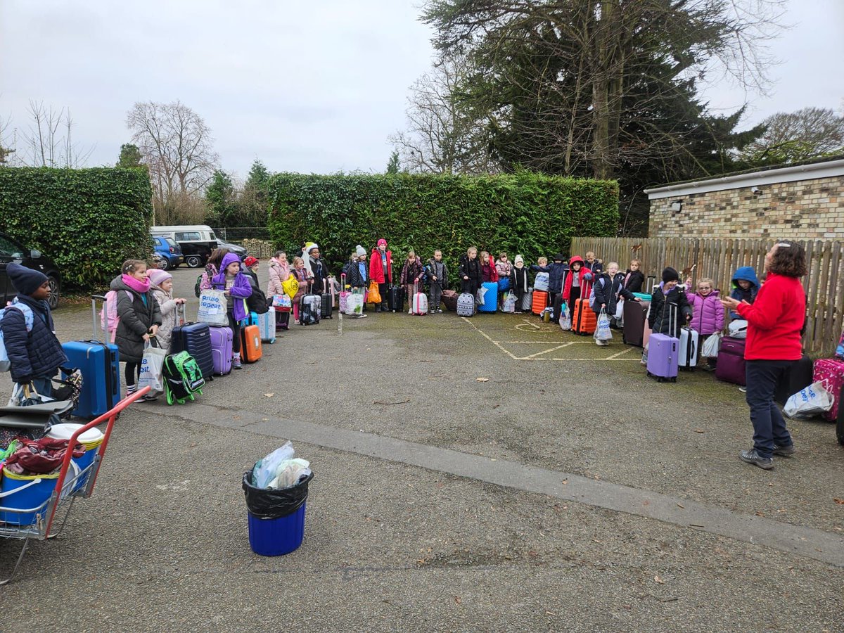 thongsleyfields's tweet photo. We have arrived! We're all excited to get on with our first Burwell activity! #Burwell2024 https://t.co/sirBiXjCTI
