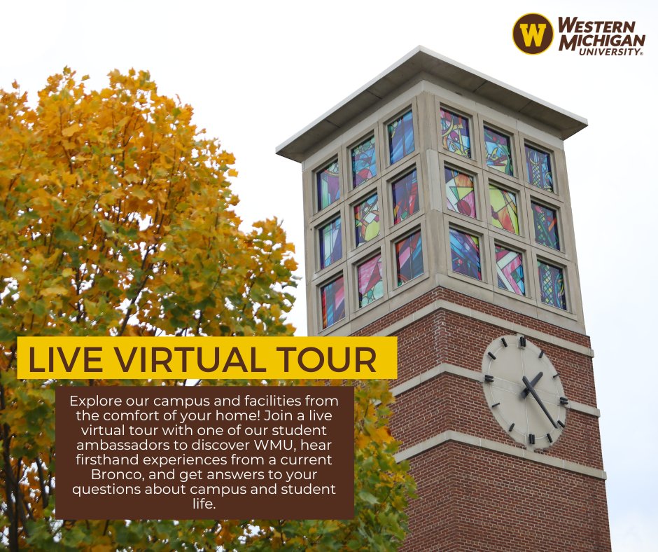 WMU Admissions tweet media