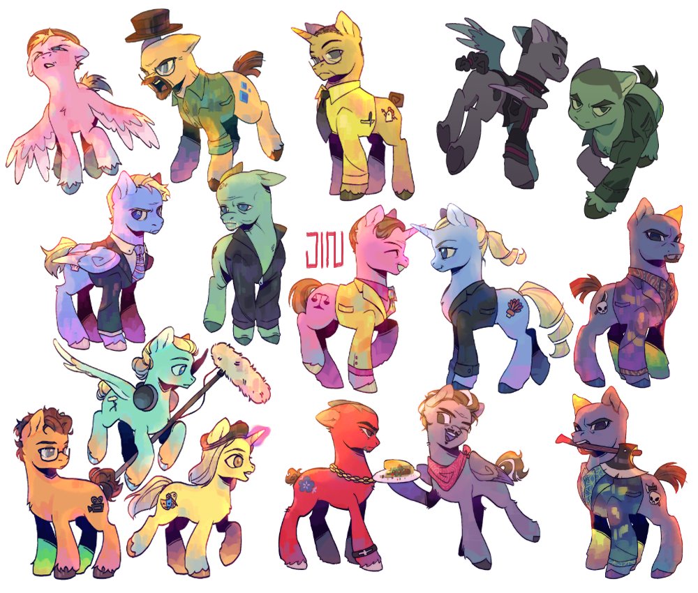 jin_hattori_'s tweet photo. Breaking Bad/Better Call Saul pony collection !!
#BreakingBad #BetterCallSaul #MyLittlePony https://t.co/NIElAoTztO