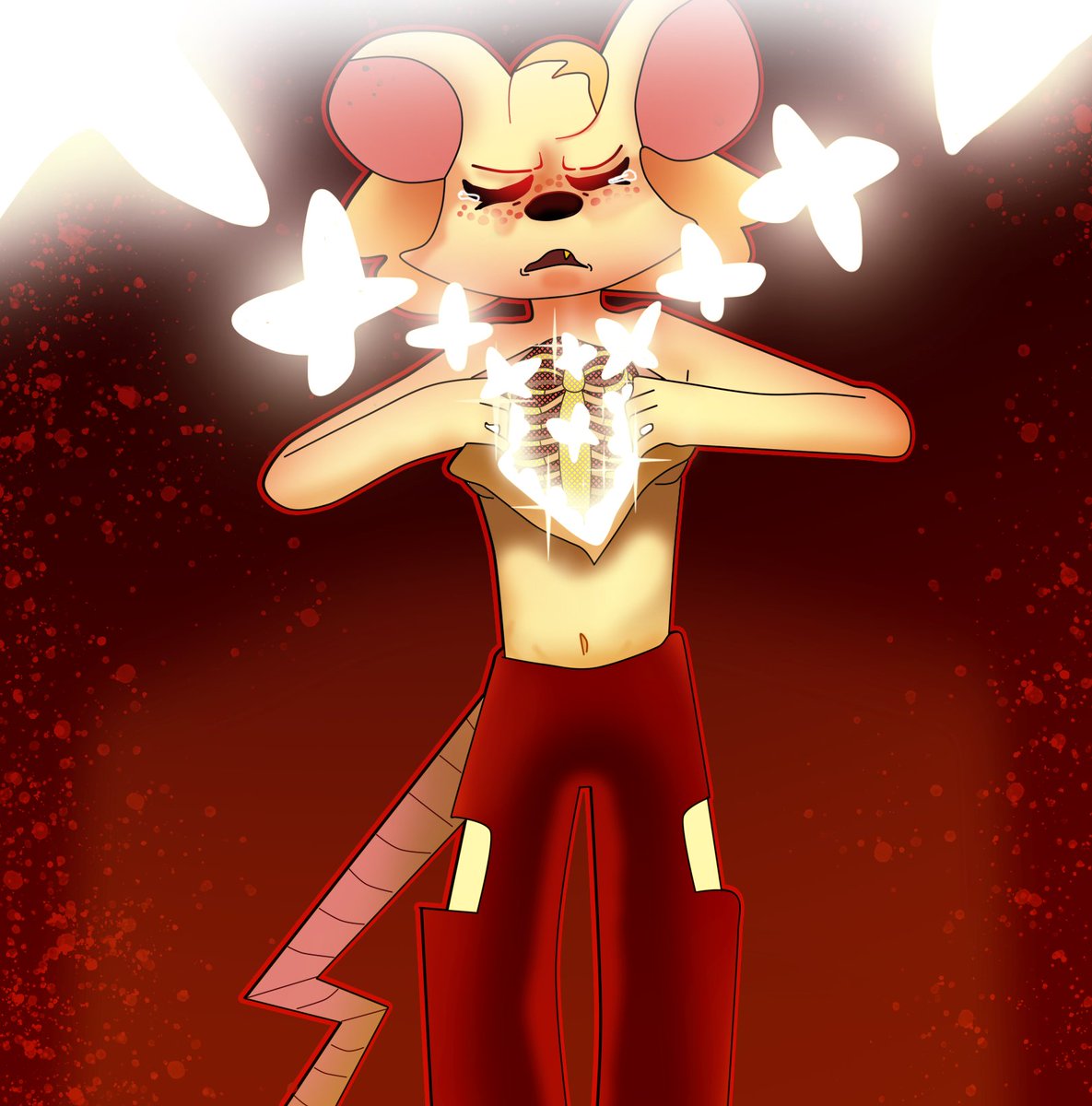 StarbowGalaxy's tweet photo. Bold of me to believe Iโd stop splitting in two
What a lovely lie I wanna feel that itโs true, I do I do
๐โญ #Starbow #furryart #anthroart https://t.co/Wc3iheu19U