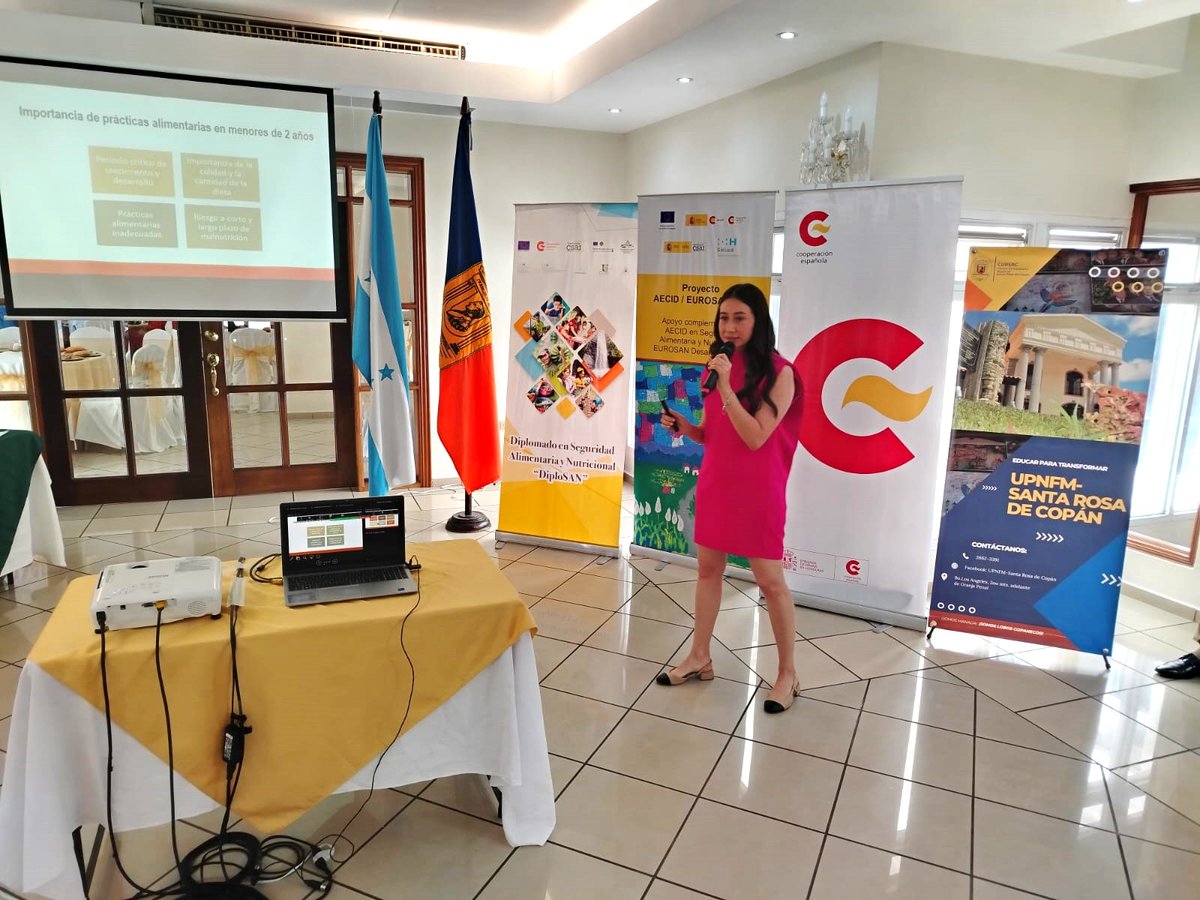 AECID Honduras (@aecid_honduras) on Twitter photo ¡Concluimos con éxito el Diplomado en Seguridad Alimentaria y Nutricional! (DiploSAN)📚
53 funcionarios de 33 municipios fortalecieron sus capacidades en #SAN. Junto a <a href="/UEenHonduras/">Unión Europea en Honduras</a> y <a href="/CsaiFundacion/">Fundación CSAI</a> impulsamos formaciones clave en el marco del proyecto AECID/EUROSAN DeL. 🍎 ¡Concluimos con éxito el Diplomado en Seguridad Alimentaria y Nutricional! (DiploSAN)📚
53 funcionarios de 33 municipios fortalecieron sus capacidades en #SAN. Junto a <a href="/UEenHonduras/">Unión Europea en Honduras</a> y <a href="/CsaiFundacion/">Fundación CSAI</a> impulsamos formaciones clave en el marco del proyecto AECID/EUROSAN DeL. 🍎