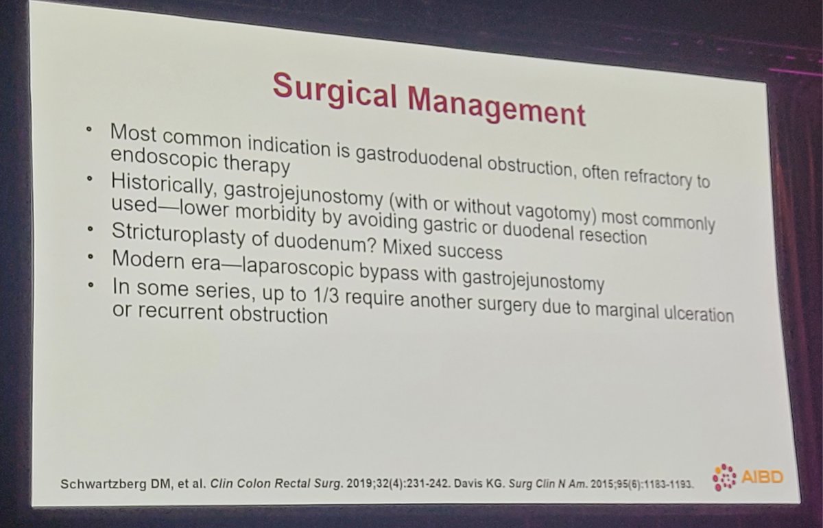 #aibd

💥Upper GI Crohn's disease:

👉Underestimated epidemiology?

👉Indicates more severe course

👉Needs aggressive Tx + acid suppression