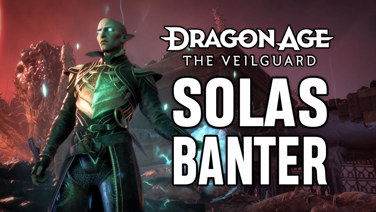 All versions of Solas’ banter with companions. Taash definitely gave Solas flashbacks to his DAI banter with Sera! "How come you didn't make yourself taller? Or with hair? Had you not heard of hair?" 😂 #DragonAge #Veilguard
youtu.be/kB2cDQhPQg8