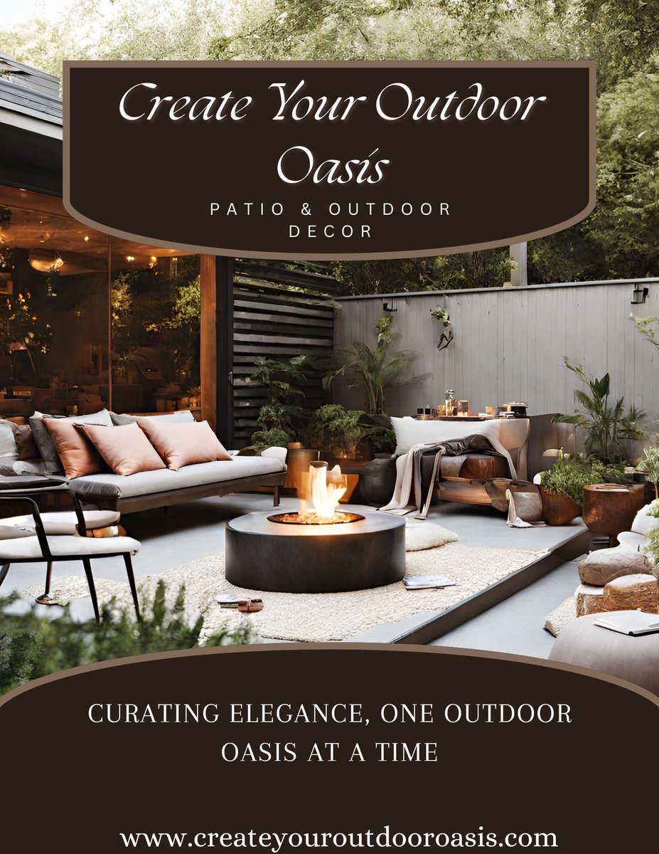 uroutdooroasis's tweet image. 🌟 Create Your Outdoor Oasis! 🌟 Transform your backyard with cozy fire pits, stylish furniture, &amp;amp; lush greenery. 🛒 Shop now for exclusive deals &amp;amp; make your dream outdoor escape a reality! 👉 CreateYourOutdoorOasis.com 
#OutdoorLiving #BackyardGoals #CreateYourOasis