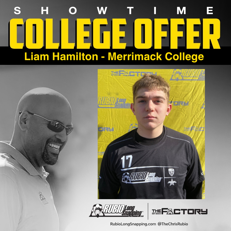 SHOWTIME!!!

Rubio Long Snapper Liam Hamilton (TR) has picked up an offer to....

rubiolongsnapping.com/player-ranking…

 #RubioFamily | #ToeTheLine