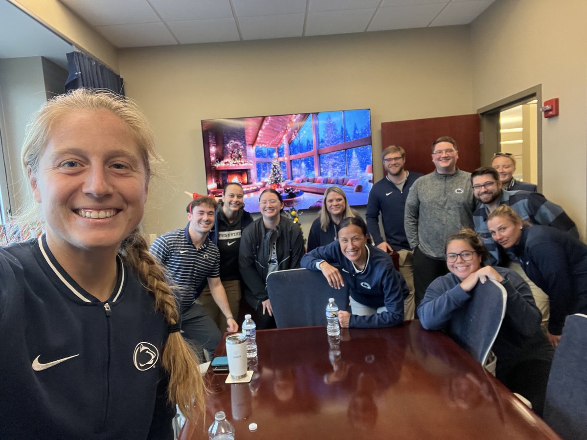 Clarisa Crowell (@coach_crowell) on Twitter photo Holiday Lunch and Fun with Our Awesome Support Staff! Thankful for All that they do for Our Program!☺️🎄🎅<a href="/PennStateSB/">Penn State Softball</a> Holiday Lunch and Fun with Our Awesome Support Staff! Thankful for All that they do for Our Program!☺️🎄🎅<a href="/PennStateSB/">Penn State Softball</a>