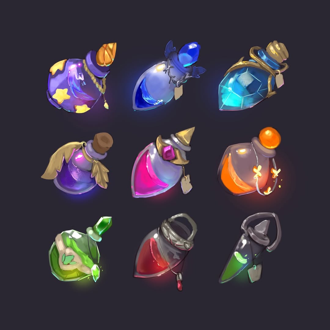 TapBoxTeam's tweet photo. Art by @ jovanadamcevska on Instagram
#gameartist #stylizedart #fantasyart #gameitems #gameasset #Creative #Painting #Illustration #Sketch https://t.co/u6KTXK98Sv