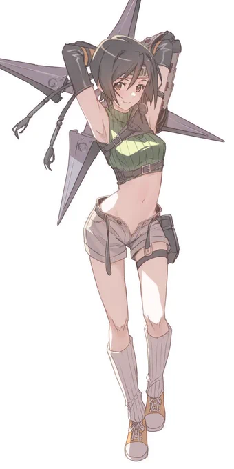 #今年も残りわずかなので今年一番伸びた絵を貼るユフィでした! 