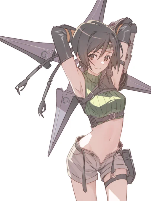 #今年も残りわずかなので今年一番伸びた絵を貼るユフィでした! 