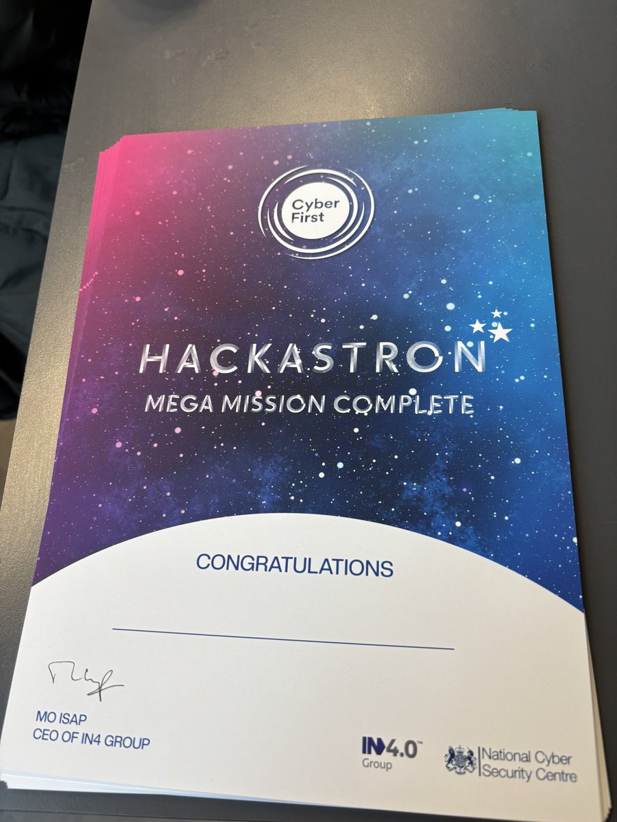 _DanielKerr's tweet photo. Fantastic day yesterday at Jodrell Bank with Year 8 girls competing at the CyberFirst MEGA Event. Our computer scientists have done us proud with their excellent attempts at the space themed code breaking challenges. #CyberFirst #GirlsInSTEM #KS3ComputerScience 💻🚀✨ https://t.co/0K3G5FTpvT