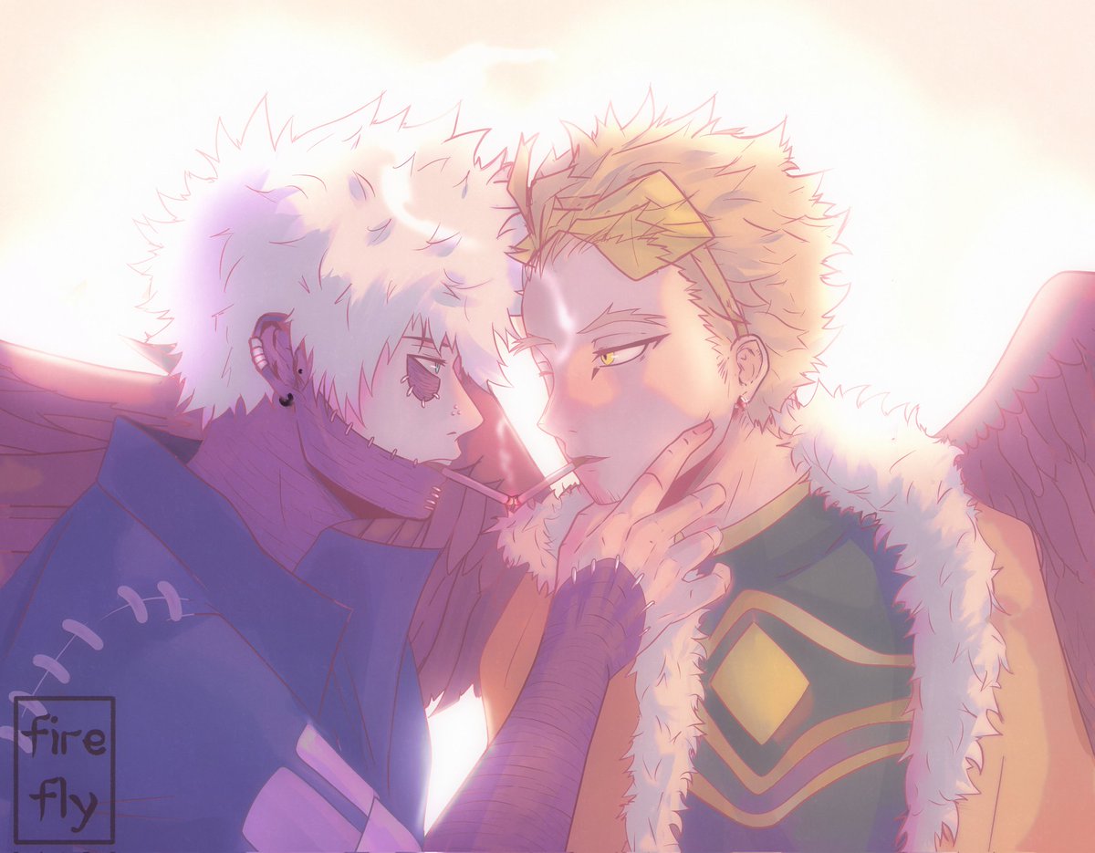 fi_re_fly_'s tweet photo. The difference that color and lighting can make🫣 #dabihawks #toukei #dabi #TouyaTodoroki #Hawks #荼毘ホー https://t.co/ZdKWv1Lnx6
