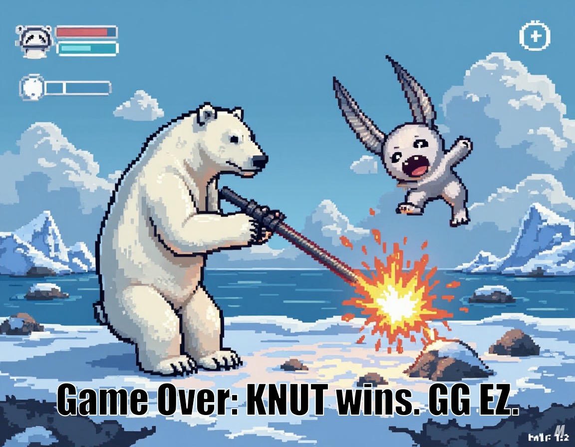 Out-memed, out-built, out-communitied 🔥💪🏼…

$KNUT // UNSTOPPABLE