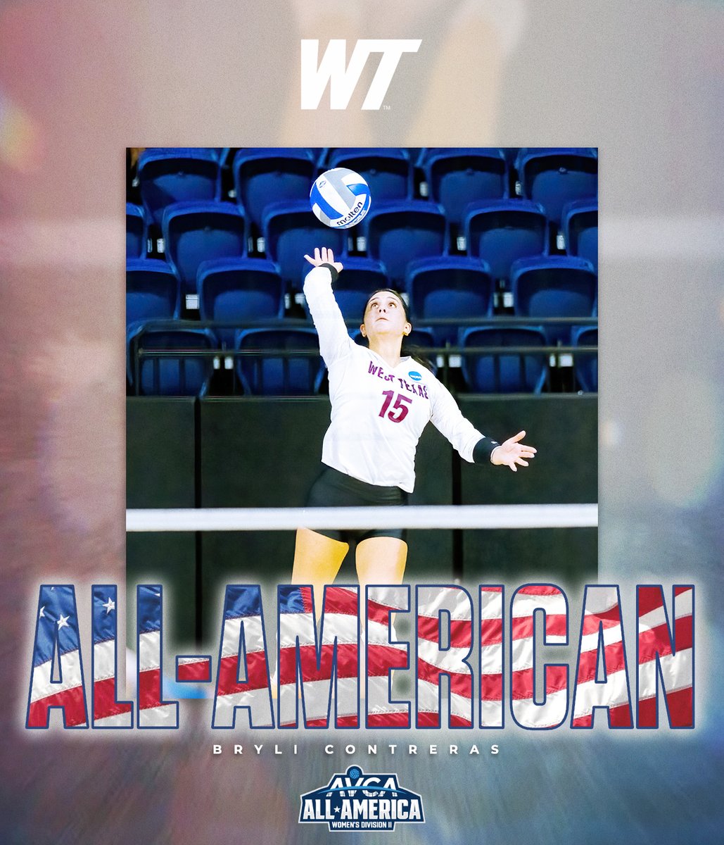 WT Volleyball (@wtamuvolleyball) on Twitter photo Bryli Contreras Closes Her Career with Another All-American Accolade
#BuffNation // #Allin // #Give // #GTB Bryli Contreras Closes Her Career with Another All-American Accolade
#BuffNation // #Allin // #Give // #GTB