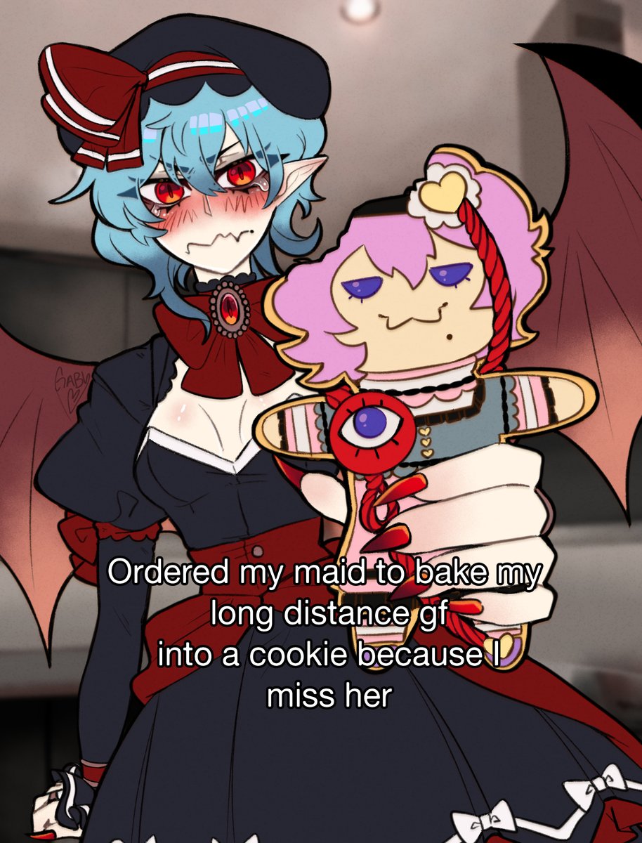 eat da girlfriend cookie. . . 
#touhouproject #東方Project #Touhou