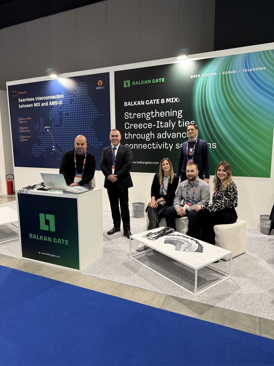 balkan_gate's tweet image. Proud to be a Gold Sponsor at #Salotto2024! We showcased the MIX expansion at Balkan Gate Thessaloniki, boosting Greece-Italy connectivity &amp;amp; regional opportunities.

Thanks to the organizers, partners, &amp;amp; attendees for an inspiring event!

#Lancom #BalkanGate #Innovation