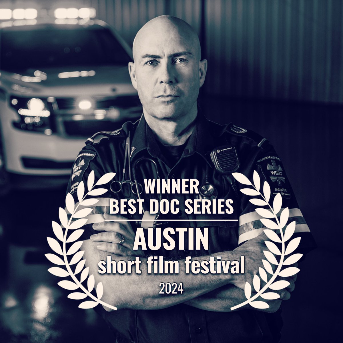 FahrenheitFilms's tweet image. Paramedics: Emergency Response, Season 7 was recently selected as Best Documentary Series at the 2024 Austin Short Film Festival!