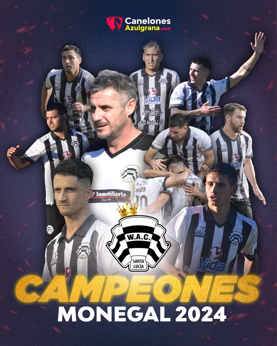 REY DE COPAS 👑 ⚫️⚪️

¡ Wanderers campeón del Monegal 24’! El Bohemio vuelve a coronarse luego de 9 años y llegó a la estrella número 20 en su historia, siendo el más ganador del fútbol canario 🏆