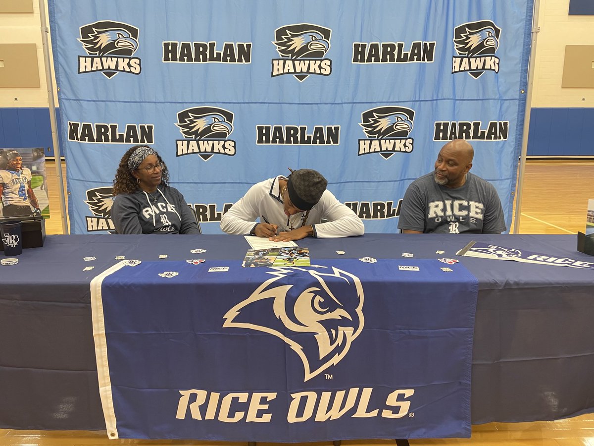 Eddie Salas (@coachesalas) on Twitter photo Congratulations Payton Matthews <a href="/paytonjma/">Payton “Cuatro” Matthews</a> on signing with <a href="/RiceFootball/">Rice Football</a>!! We are very proud of you! <a href="/HarlanHawks_FB/">Harlan Hawk Football</a> <a href="/NISDHarlan/">Harlan High School</a> <a href="/HawksPrideSA/">Hawks Pride Sports Association</a> <a href="/NISDAthletics/">NISD Athletics</a> Congratulations Payton Matthews <a href="/paytonjma/">Payton “Cuatro” Matthews</a> on signing with <a href="/RiceFootball/">Rice Football</a>!! We are very proud of you! <a href="/HarlanHawks_FB/">Harlan Hawk Football</a> <a href="/NISDHarlan/">Harlan High School</a> <a href="/HawksPrideSA/">Hawks Pride Sports Association</a> <a href="/NISDAthletics/">NISD Athletics</a>
