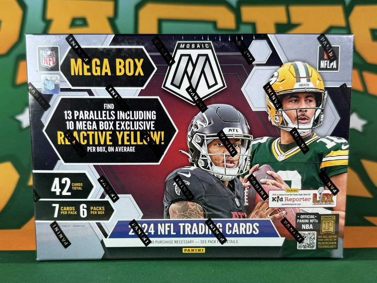 🚨GIVEAWAY🚨 

2024 NFL MOSAIC MEGA BOX

👀 How to Enter 👀

✅ Like/Retweet

✅ Must be following 

✅ Join “The Card Shop” on my profile

✅ Tag friends in the comments

Giveaway ends on 12/18/24