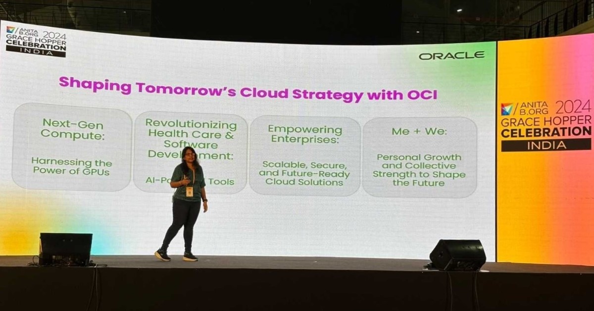 OracleCareers's tweet photo. We’re proud to have inspired the next generation of women and nonbinary innovators at #GHCI2024. Learn what drives our culture of innovation https://t.co/5GW1skjIVD
#OracleForAll #LifeAtOracle https://t.co/zVGq68VBM6
