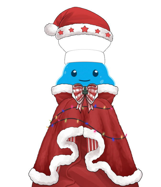 Noble18th's tweet photo. im ready for crimis 

#Vtuber #Christmas #slimechef https://t.co/cnqD56nVH5