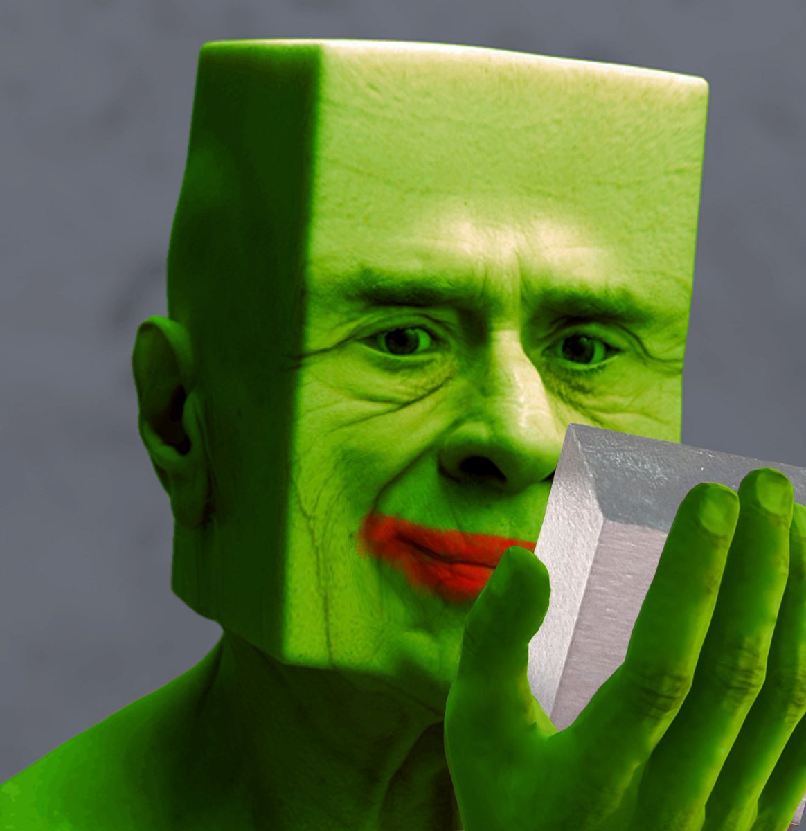 Grab DENSE DENSITY🟩✊⬜️ by <a href="/psyfrogger/">psyfrogger❏</a> for extreme DENSITY: objkt.com/tokens/KT1Szgm…